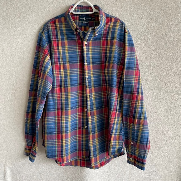 Ralph Lauren Custom Fit Dress Shirt. - Picture 1 of 7
